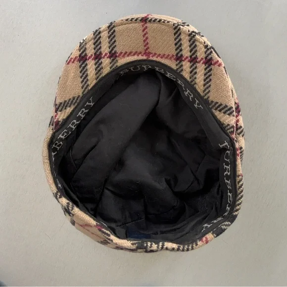 Burberry wool Nova Check cap S - Picture 4 of 12